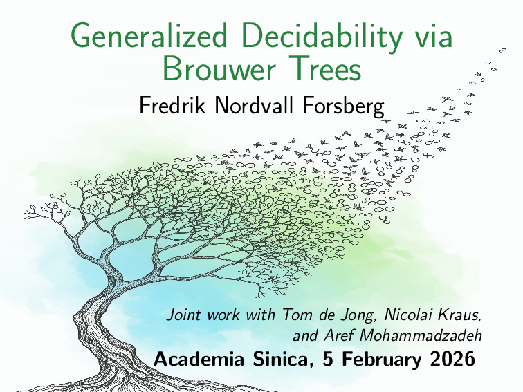 Slide from Academia Sinica seminar